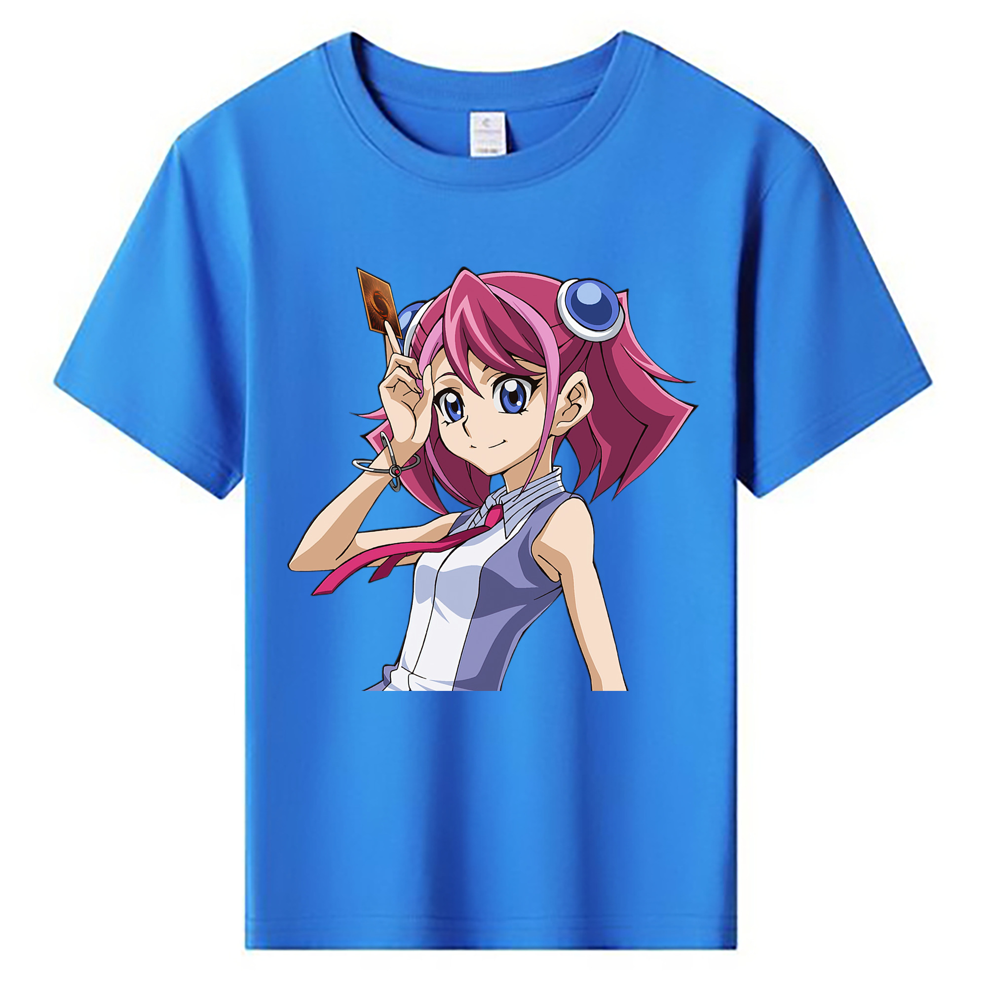 （画像用） 遊☆戯☆王 Yu-Gi-Oh! 綿100％キッズTシャツ（フロントプリント）